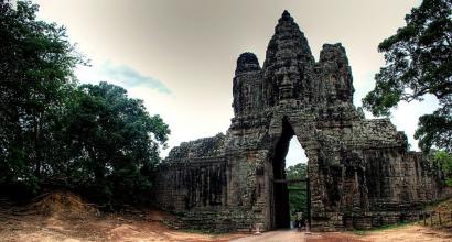 Distance from Thailand to Cambodia