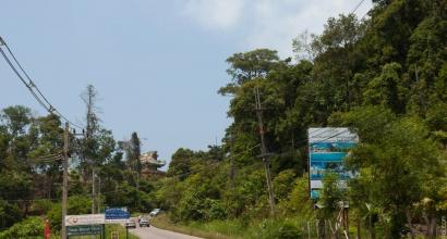 Where on Koh Chang can you rent cheap housing for a long term?