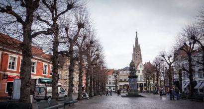 Bruges - una città di interesse in Belgio Museo della birra Birrificio De Halve Maan