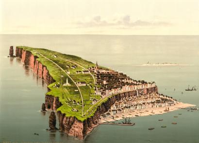 Остров гельголанд и его история Возвышенность Оберланд и путь по берегу вдоль обрыва