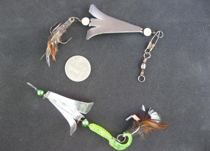 Aparejos de pesca y señuelos de bricolaje: wobblers, cucharas, plomos, jigs