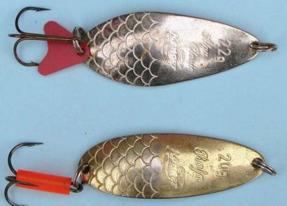 Características de la elección de hilanderos oscilantes para la pesca del lucio.